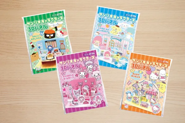 サンリオキャラクターズ3Dパネル