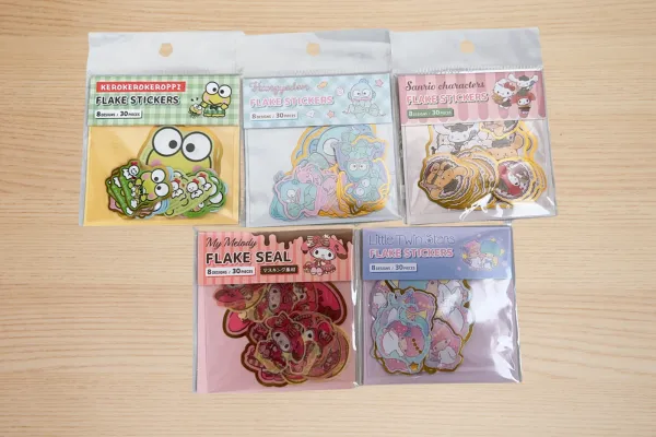 Sanrioフレークシール