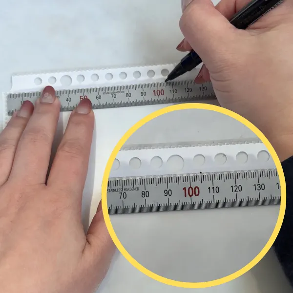 リフィルに印をつける