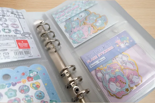 フレークシール収納